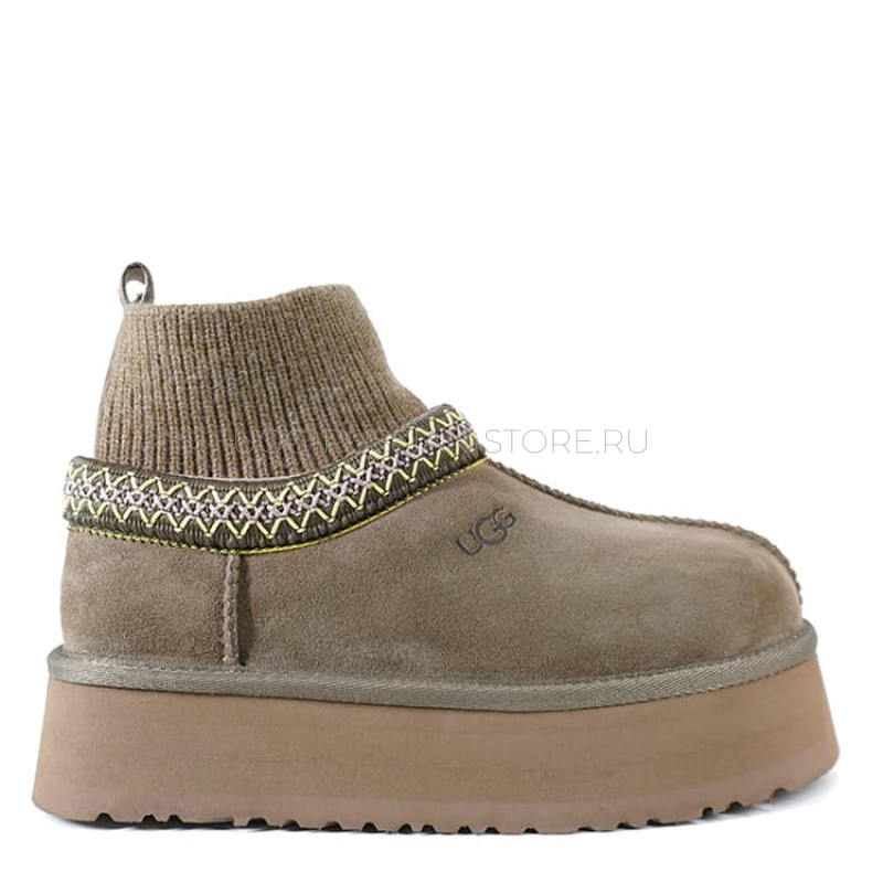 UGG Tazz Knit Platform Antilope 11