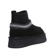 UGG Tazz Knit Platform Black