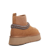 UGG Tazz Knit Platform Chestnut