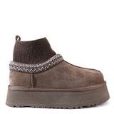 UGG Tazz Knit Platform Hickory