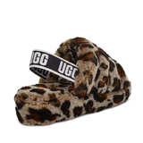 UGG Fluff Yeah Slide Leopard
