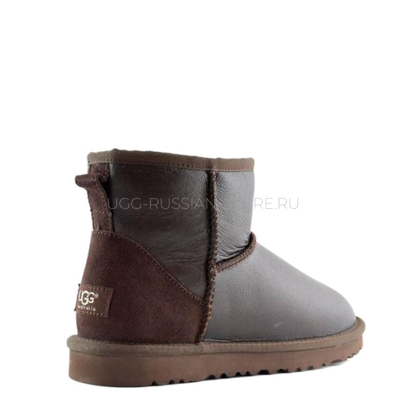 UGG Men's Classic Mini Metallic Chocolate 22