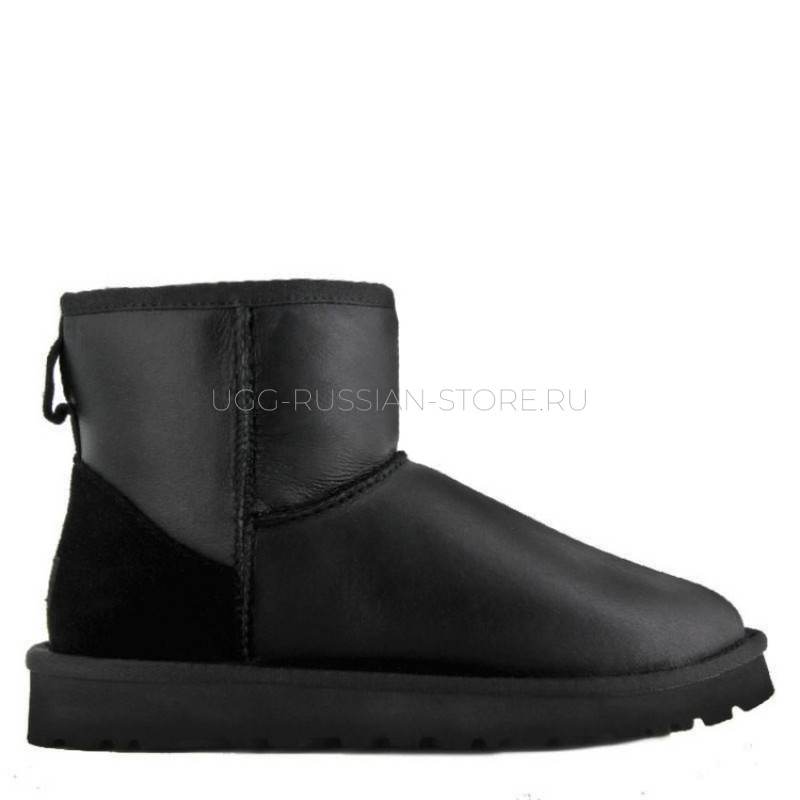 UGG Men's Classic Mini Metallic Black 11