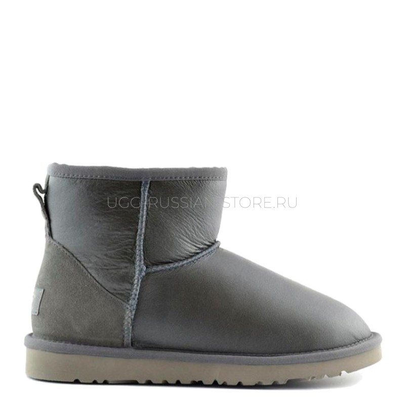 UGG Men's Classic Mini Metallic Grey 11