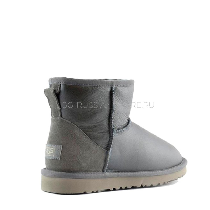 UGG Men's Classic Mini Metallic Grey 22
