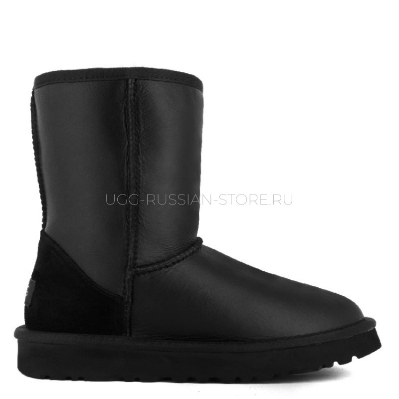 UGG Men's Classic Short Metallic Black 11
