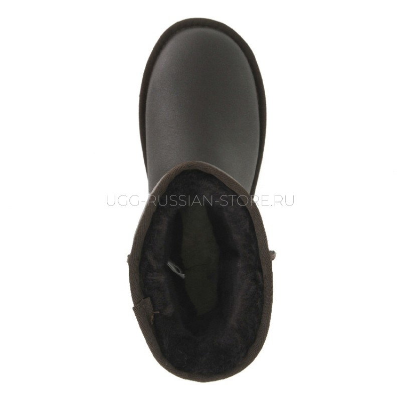 UGG Men's Classic Short Metallic Chocolate 22