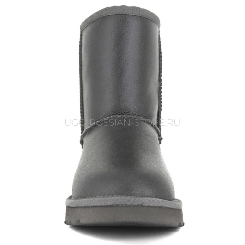UGG Classic Short Metallic Grey 22
