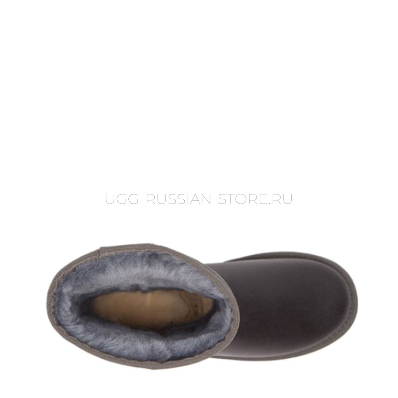 UGG Classic Short Metallic Grey 22
