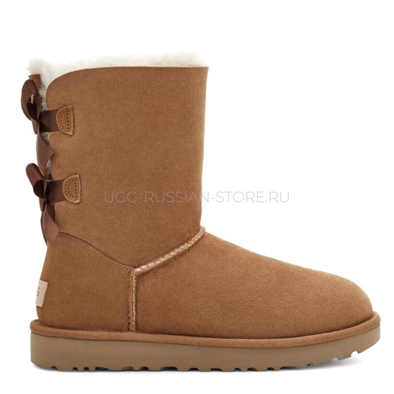 UGG Bailey Bow Chestnut 11