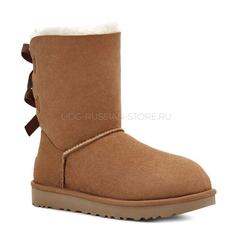 UGG Bailey Bow Chestnut 22