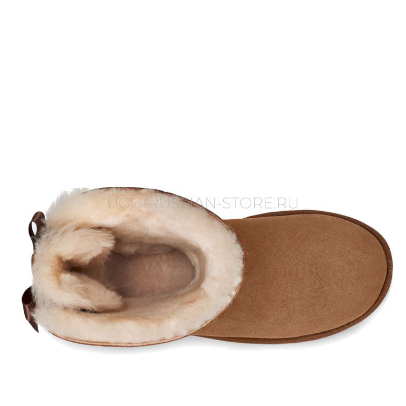 UGG Bailey Bow Chestnut 22