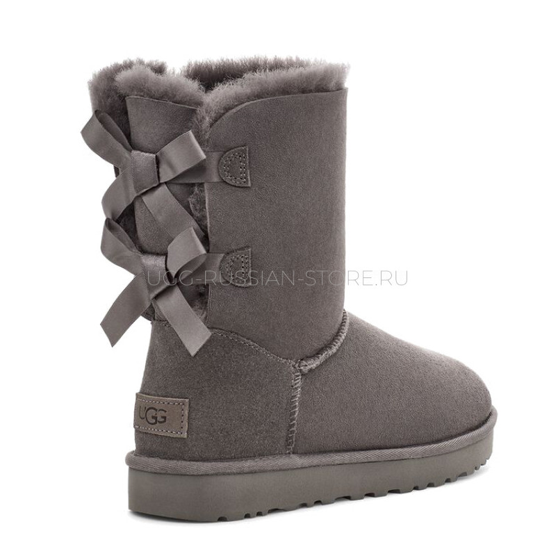 UGG Bailey Bow Grey 22