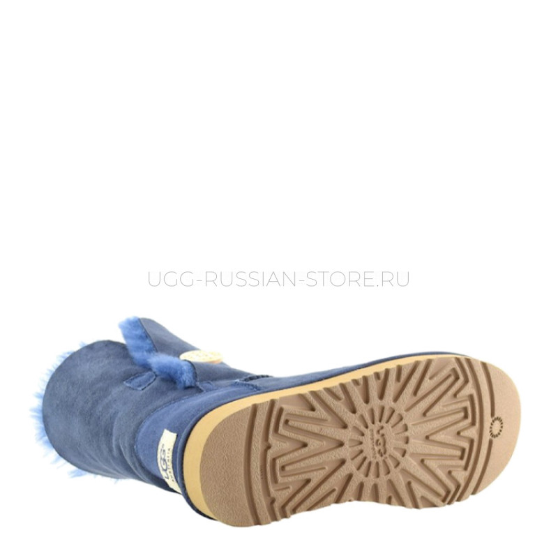 UGG Bailey Button Bling Navy 22