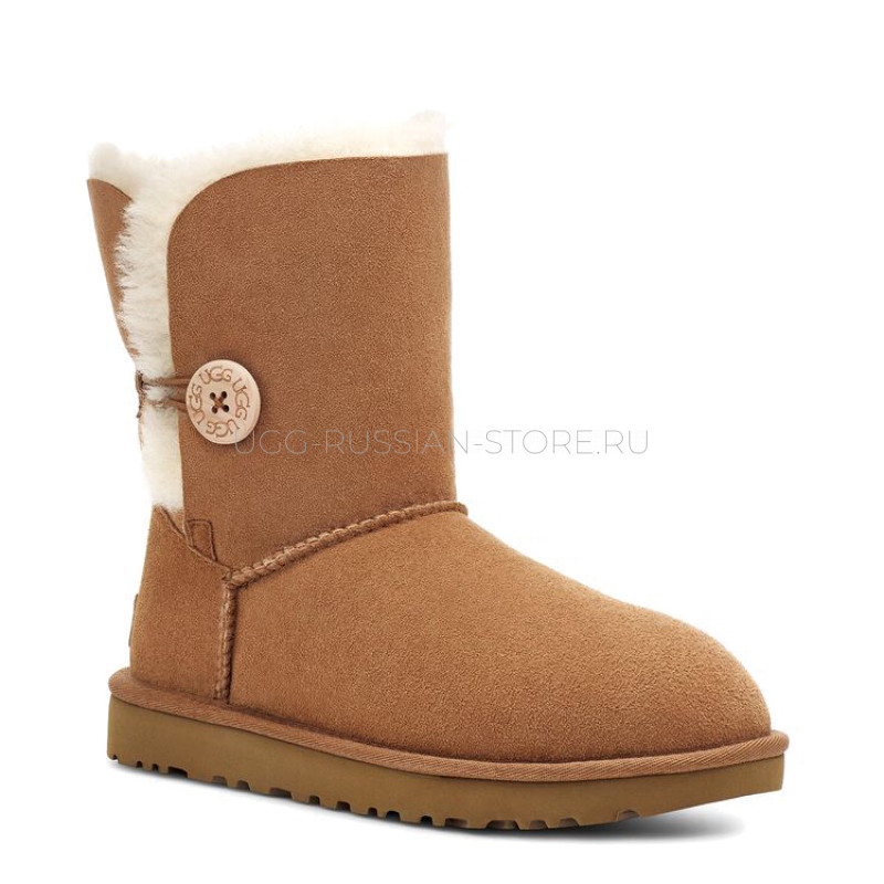 UGG Bailey Button Chestnut 22