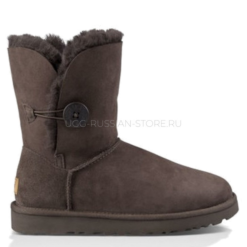 UGG Bailey Button Chocolate 22