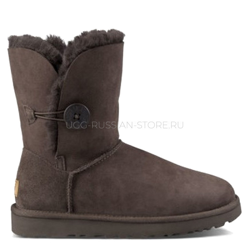 UGG Bailey Button Chocolate 11