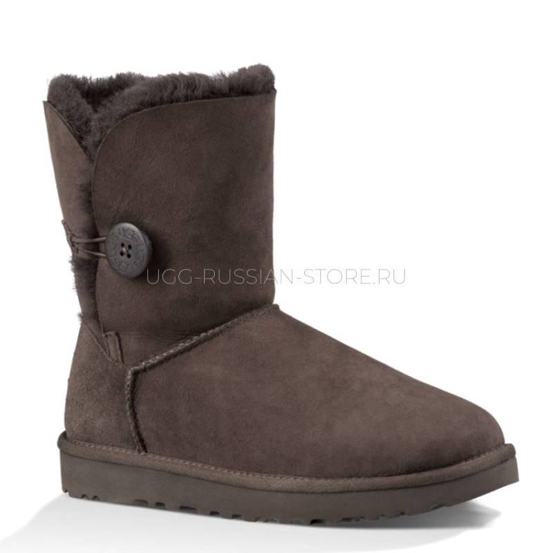 UGG Bailey Button Chocolate 22