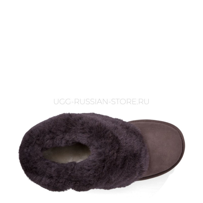 UGG Bailey Button Chocolate 22