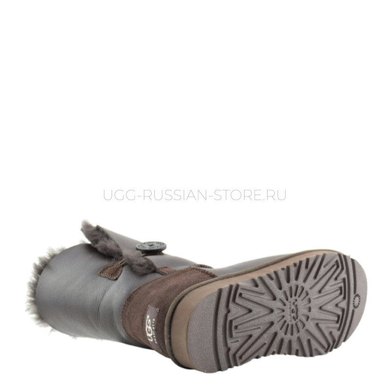 UGG Bailey Button Metallic Chocolate 22
