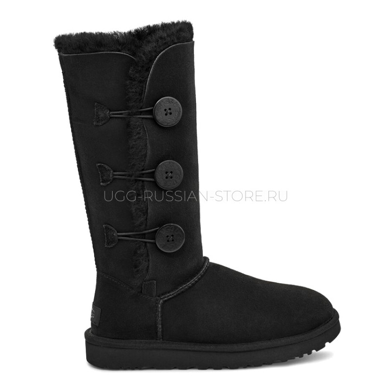 UGG Bailey Button Triplet Black 11