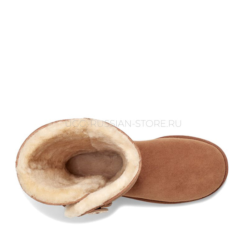 UGG Bailey Button Triplet Chestnut 22