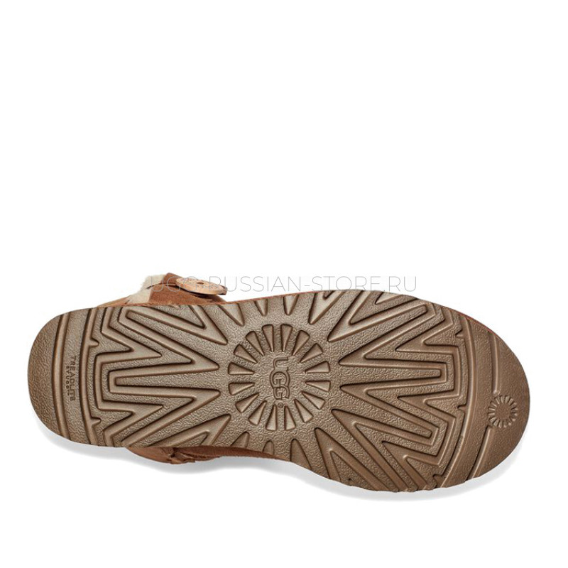 UGG Bailey Button Triplet Chestnut 22
