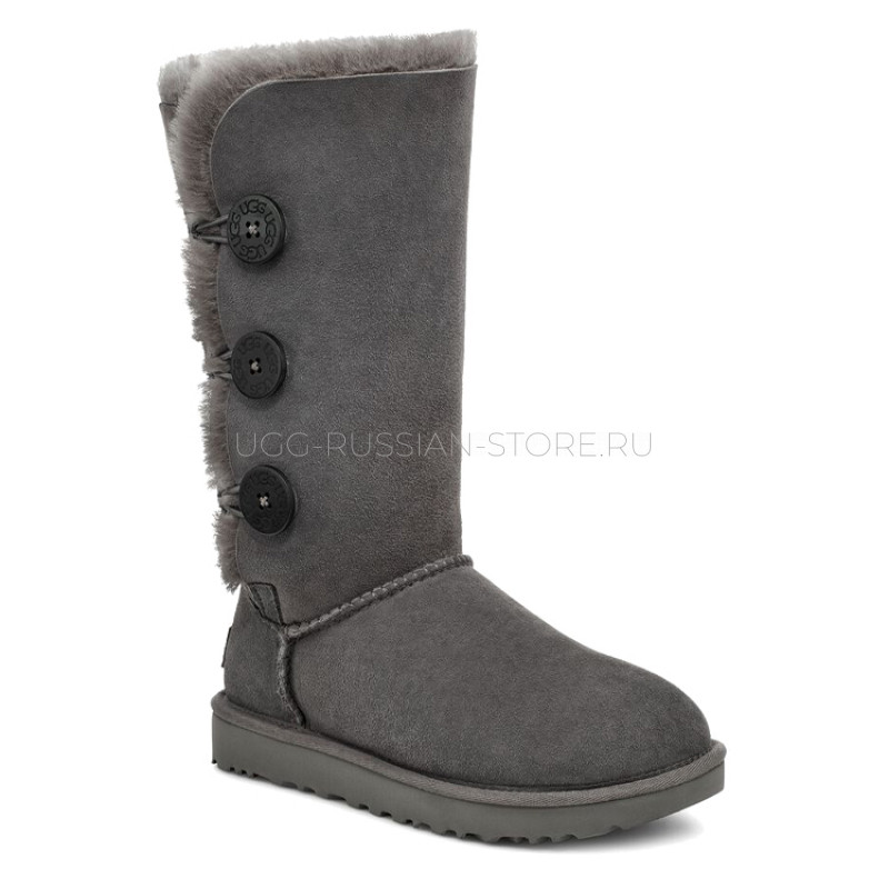 UGG Bailey Button Triplet Grey 22