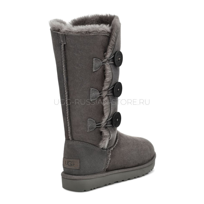 UGG Bailey Button Triplet Grey 22
