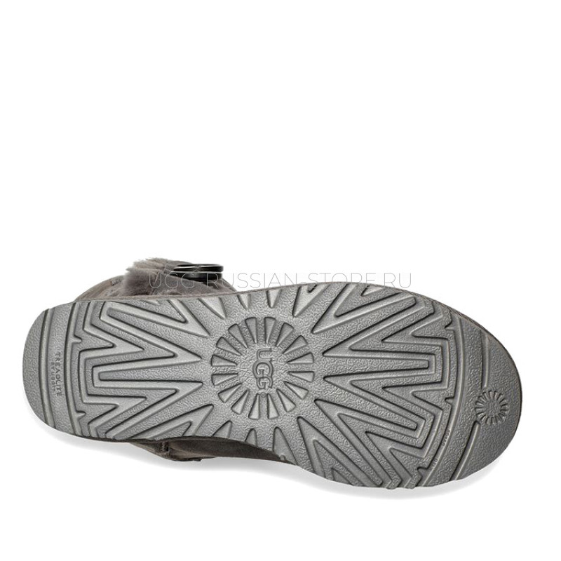 UGG Bailey Button Triplet Grey 22