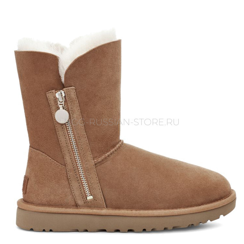 Bailey Zip Short Chestnut 11