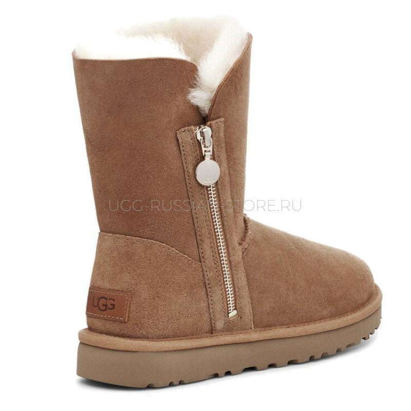 Bailey Zip Short Chestnut 22