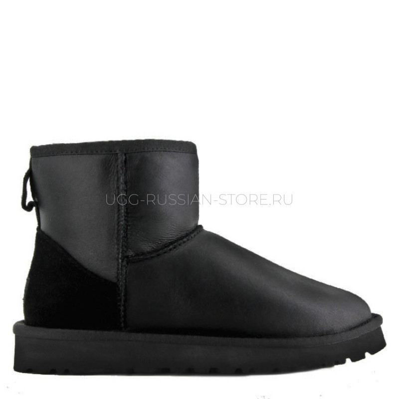 UGG Classic Mini Metallic Black 11