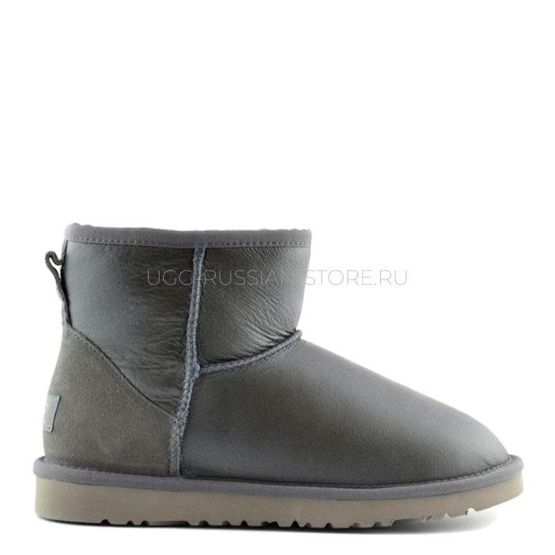 UGG Classic Mini Metallic Grey 11