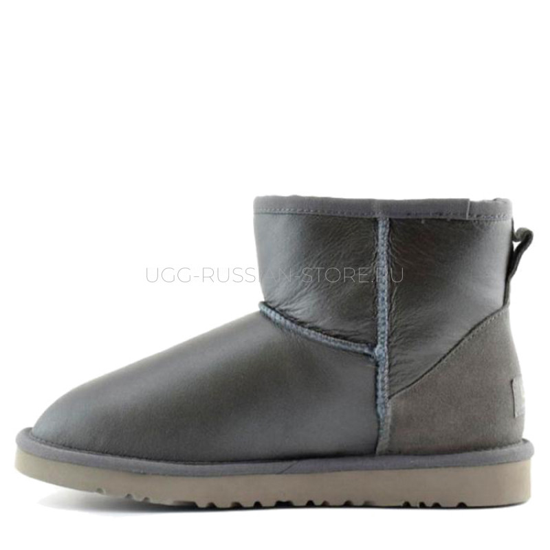 UGG Classic Mini Metallic Grey 22