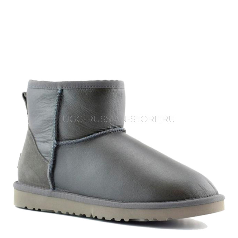 UGG Classic Mini Metallic Grey 22