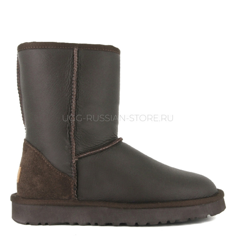 UGG Classic Short Metallic Chocolate 11