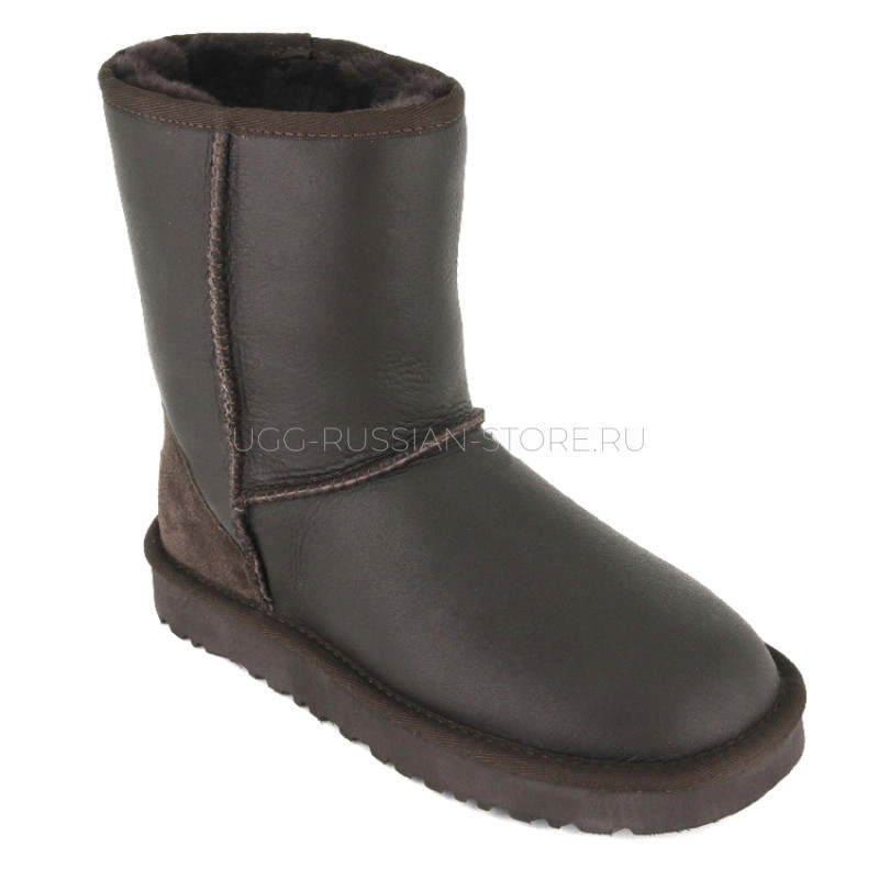 UGG Classic Short Metallic Chocolate 22