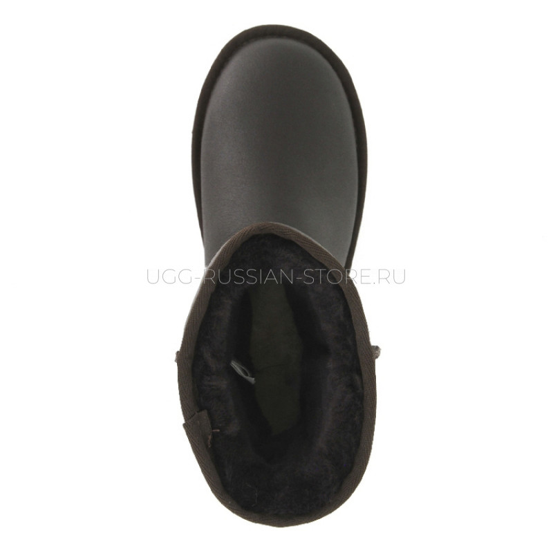 UGG Classic Short Metallic Chocolate 22