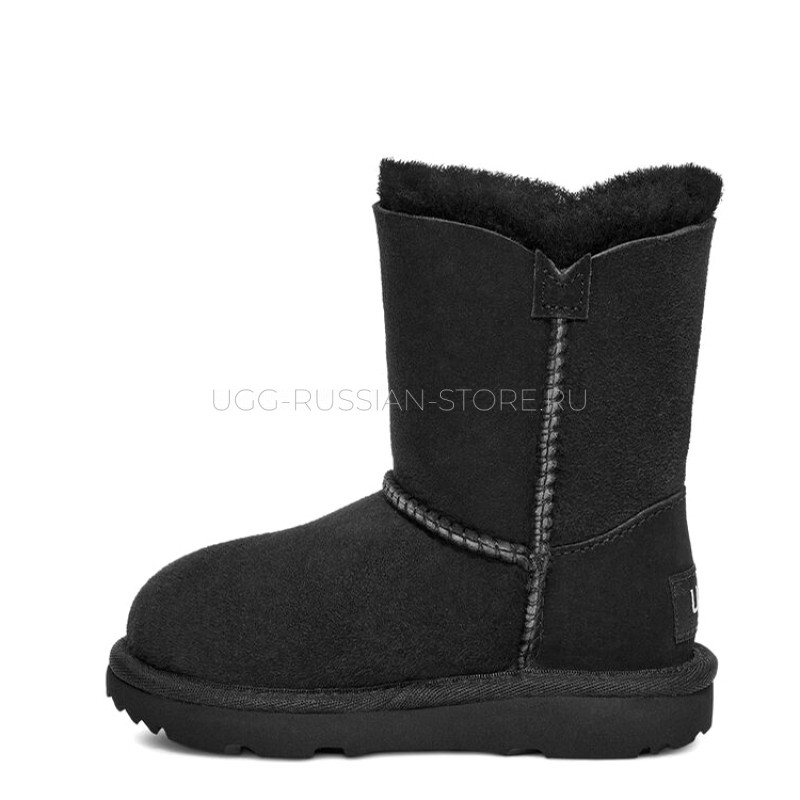 UGG KIDS Bailey Button Black 22