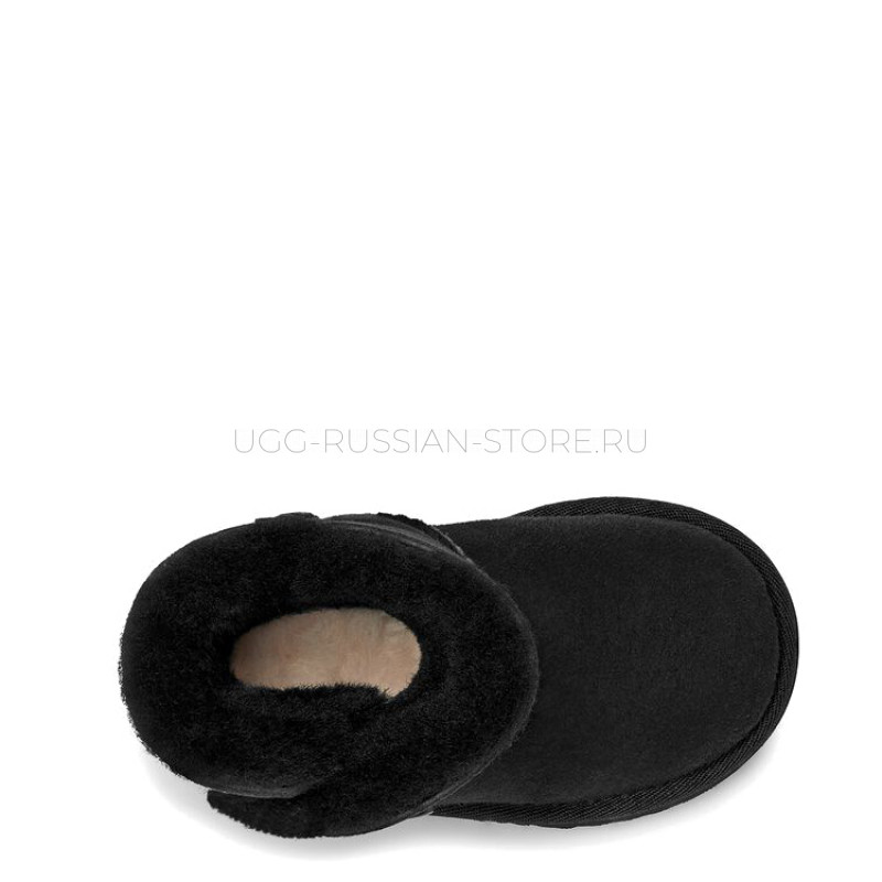 UGG KIDS Bailey Button Black 22