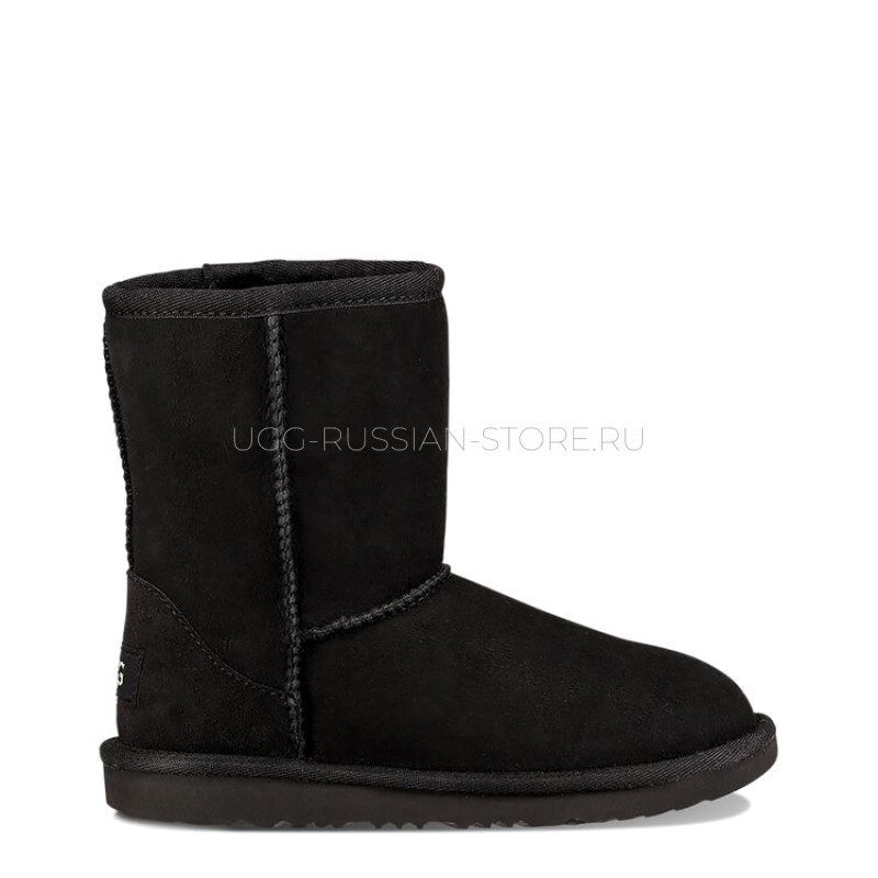 UGG KIDS Classic Short Black 11