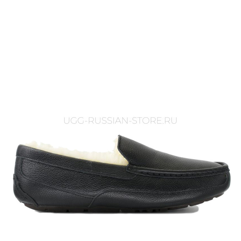 UGG MENS Ascot Metallic Black 11