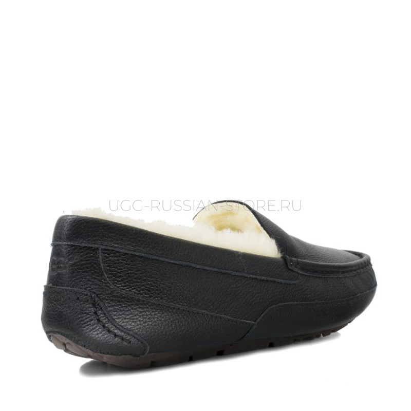 UGG MENS Ascot Metallic Black 22