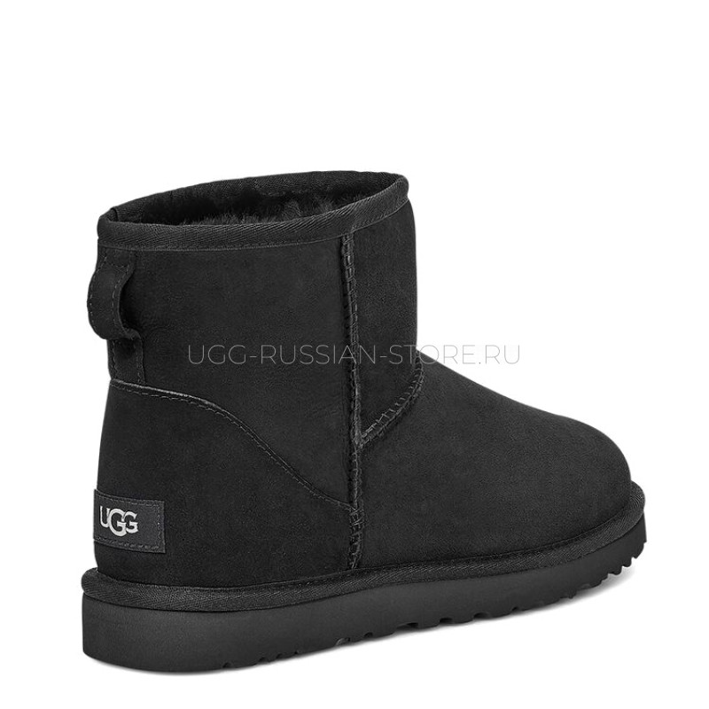 UGG MENS Classic Mini Black 22