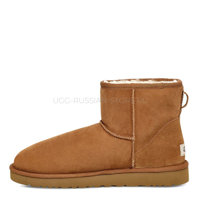 UGG MENS Classic Mini Chestnut 22