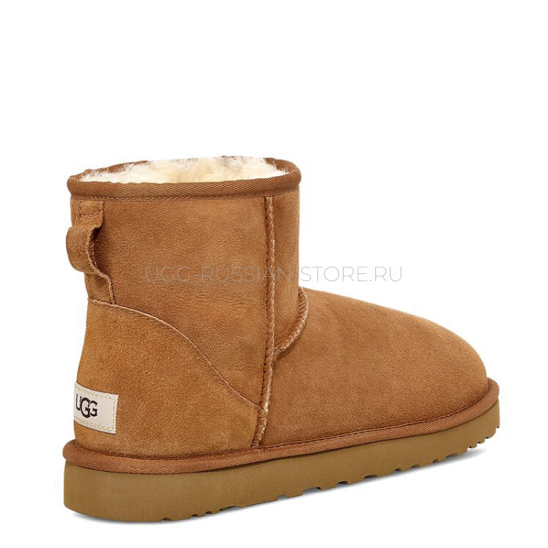 UGG MENS Classic Mini Chestnut 22