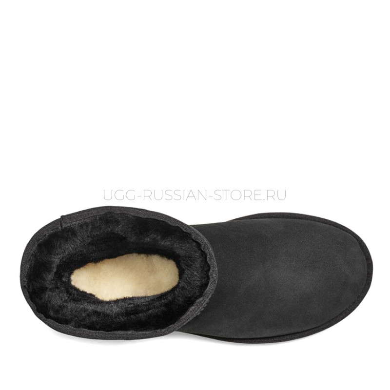 UGG MENS Classic Short Black 22