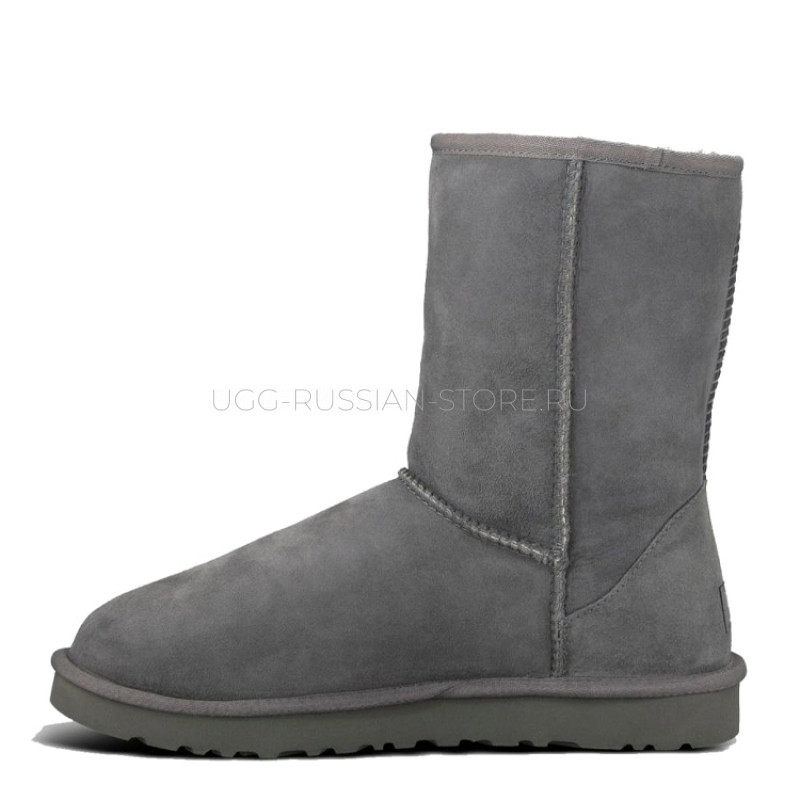 UGG MENS Classic Short Grey 22