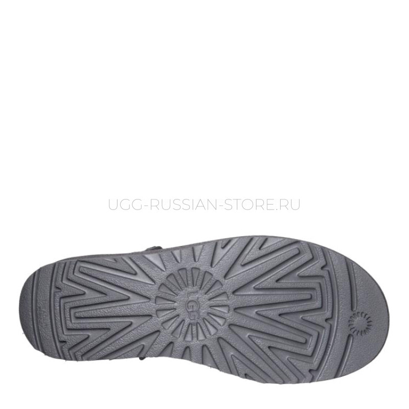UGG MENS Classic Short Grey 22